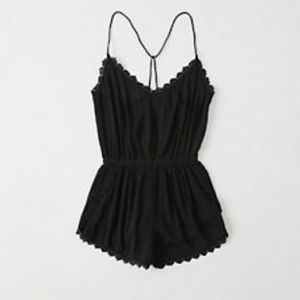 Abercrombie romper swim coverup